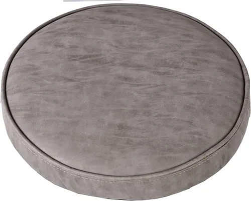 Vista 15 de Taburete de bar retro industrial giratorio para isla de cocina, 24.8-30.7 pulgadas, altura ajustable, diseño vintage de boca de incendios, taburetes