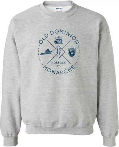 Vista 7 de Sello de identidad de la NCAA, cuello redondo de color del equipo, universidad, universidad