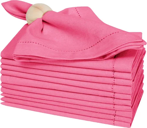 Vista 17 de Servilletas de tela para uso diario, 100% algodón, 18 x 18 pulgadas, color azul, servilletas de boda, servilletas de cóctel, servilletas de tela