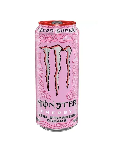 Vista 3 de Monster Energy Paquete ultra variado, Strawberry Dreams, Sandía, Peachy Keen (16 fl. oz, 24 unidades)