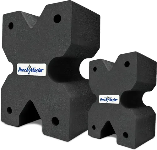 Vista 7 de BenchMaster X-Block - Soporte de disparo, varios tamaños, soporte para rifle que mejora la precisión, reducción de retroceso, resistente al aceite
