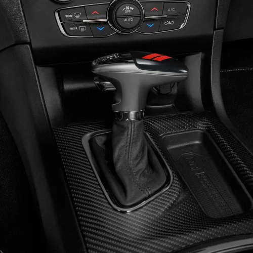 Vista 5 de auovo Perilla de palanca de cambios para accesorios Charger Challenger 2015-2023 / Durango 2016-2024, cubierta de palanca de cambios de decoración