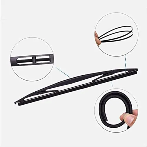 Vista 5 de 16"Rear Wiper Arm Blade kit Replacement, For Opel Zafira 1999-2005 Rear Wiper Blade Wiper Arm