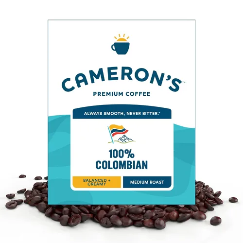 Vista 35 de Cameron's Coffee Hawaiian Blend Café de grano entero, tostado, 10% mezcla de café hawaiano, 4 libras