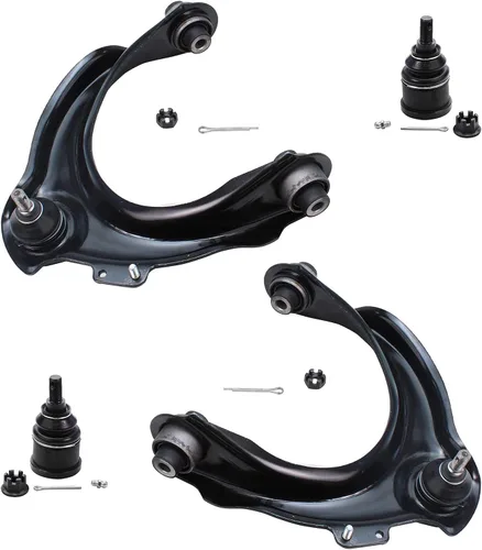 Vista 192 de Detroit Axle - Kit de brazos de control delanteros de 4 piezas para Nissan Cube 2009-2014, Nissan Versa 2007-2012 2 brazos de control inferiores