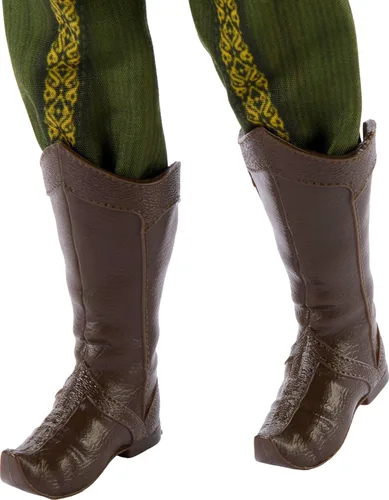 Vista 7 de Mattel Muñeca Disney Princess Raya a la moda exclusiva con pantalones extraíbles, botas y puños en los brazos, posable y coleccionable, inspirada