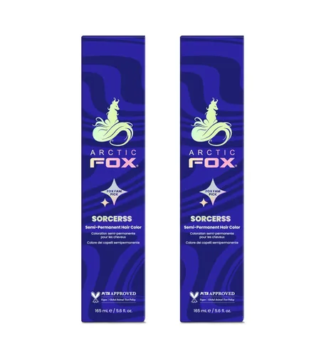 Vista 75 de Arctic Fox Tinte semipermanente para el cabello Apricot Anarchy, vegano, sin crueldad, sin amoníaco, 5.6 onzas líquidas