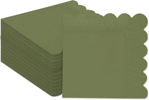Vista 20 de qiqee Servilletas de cóctel Morandi Colors de 5 x 5 pulgadas, desechables, para bodas, cenas, fiestas de cumpleaños, postre, servilletas de papel