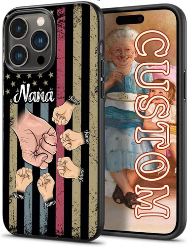 Vista 32 de Carcasas para iPhone 16, 15, 14, 13, 12, 11, Pro, Max, Galaxy S25, S24, S23, S22, S21, S20, FE Plus, A16, A15, A14, A54, con nombre de abeja