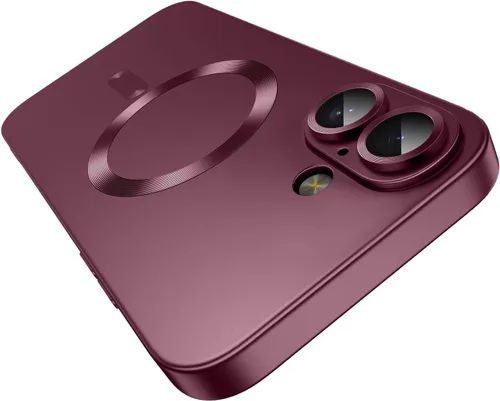 Vista 43 de Funda magnética para iPhone 13 Pro MagSafe con protector de lente de cámara, protección completa, delgada, suave, a prueba de golpes, antiarañazos