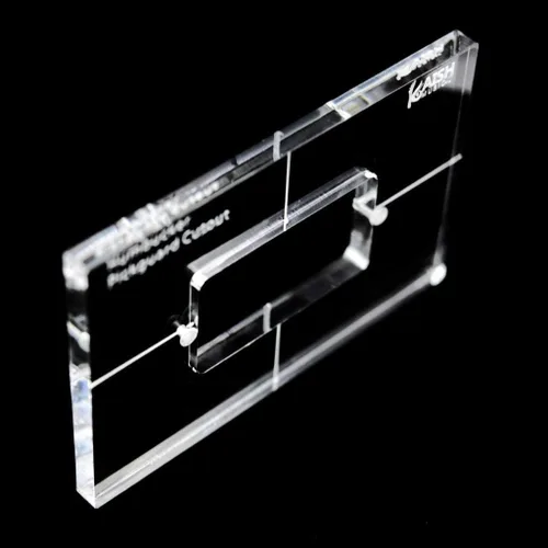 Vista 3 de KAISH Acrílico Humbucker Pickup Plantilla de Enrutamiento Plantillas de recogida 2pcs Conjunto entero