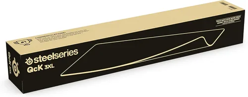 Vista 6 de SteelSeries QcK Superficie de juego - Alfombrilla de mouse de tela 3XL - Optimizada para sensores de juego - Control máximo