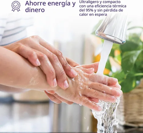 Vista 3 de Bosch Thermotechnology Tronic 6100 - Calentador de agua eléctrico sin tanque, 27 kW, color blanco