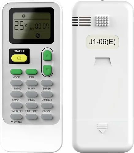 Vista 2 de Reemplazo de control remoto de aire acondicionado Hisense Air Remote J1-06E