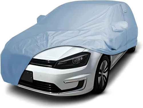Vista 57 de iCarCover Funda de automóvil personalizada para Volkswagen Arteon (2018-2024), impermeable, para todo tipo de clima, lluvia, nieve, UV, protector