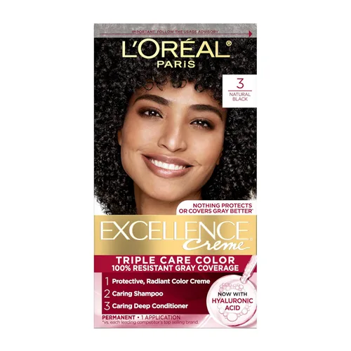 Vista 55 de L'Oreal Paris Excellence Creme - Coloración permanente para el cabello, rubio medio 8, 100 % de cobertura de canas, paquete de 2