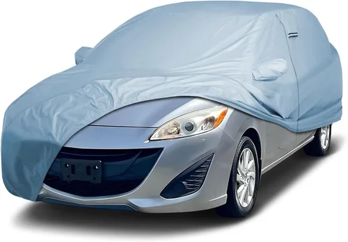 Vista 157 de iCarCover Funda de automóvil personalizada de alta calidad para Mazda 1200 1970, resistente, impermeable, para todo tipo de clima, lluvia, nieve