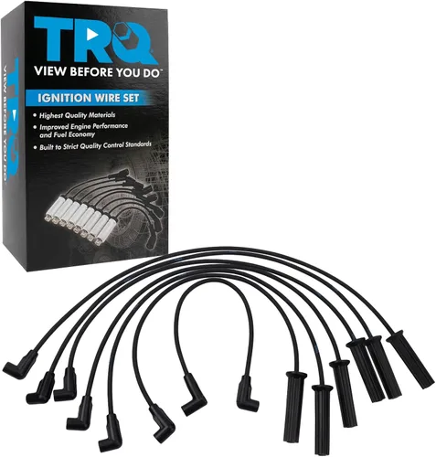 Vista 155 de TRQ Juego de cables de bujía de encendido del motor compatible con Hyundai Tucson Kia Sportage 2.7L Nrew