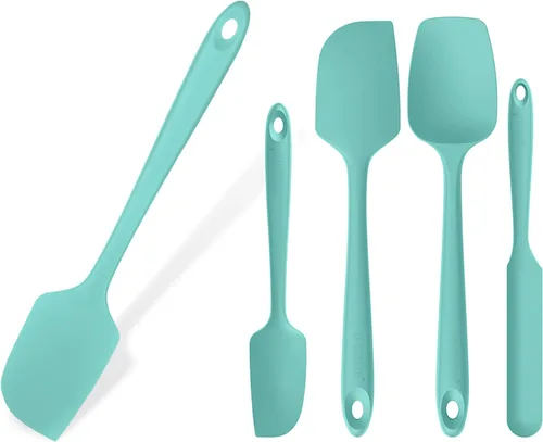 U-Taste Espátula de silicona flexible extra grande de 14 pulgadas con resistencia al calor de 600 ºF y espátula de silicona mejorada de 600 °F de