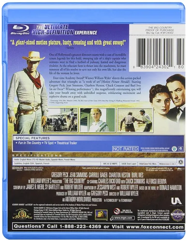 Vista 2 de The Big Country Blu-ray