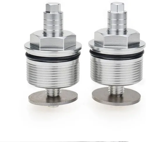 Vista 2 de Tornillos de ajuste de horquilla CNC de aluminio para motocicleta Honda VF700C Magna 1984 VF750C Magna V45 1983