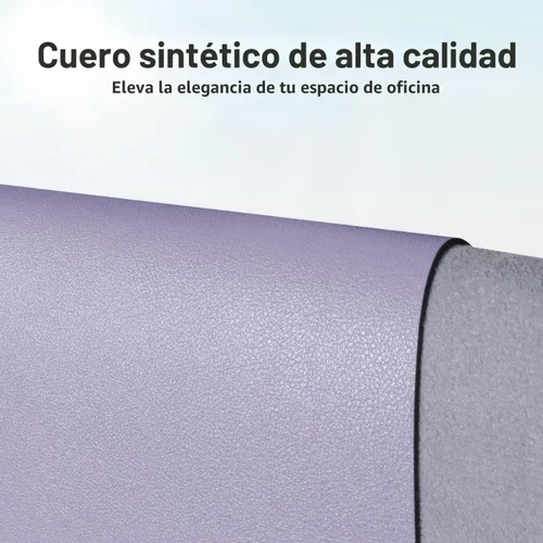 Vista 3 de Aothia - Protector de escritorio de cuero sintético grande, base antideslizante para mouse y superficie para escribir, impermeable, fácil de Agua