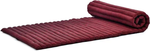 Vista 81 de Leewadee colchón tailandés enrollable para cama de invitados, tapete de yoga, para masaje tailandés, ecológico, orgánico y natural.