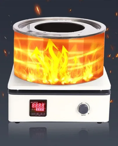 Vista 7 de Magnetic Stirrer, Magnetic Stirrer Hot Plate, 85-2 Magnet Stirrer with Digital Temperature Display & Speed Adjusting, Magnetic Mixer with Magnetic