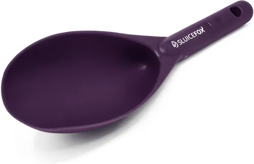 Vista 2 de Gold Prospecting Paydirt Scoop Pala de mano de plástico duradero Herramienta ligera para cacerear, dragar y cavar grietas