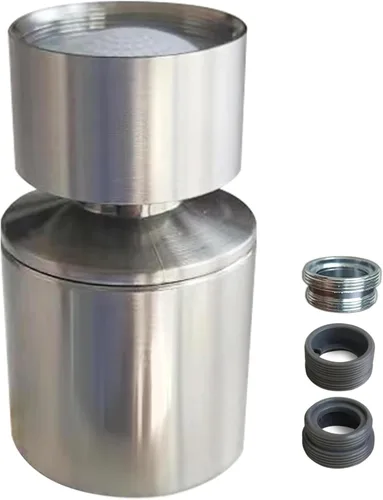 Vista 10 de Extensor giratorio para grifo, adaptadores de grifo de boquilla, filtro universal contra salpicaduras, extensión de grifo de cocina, cabezal