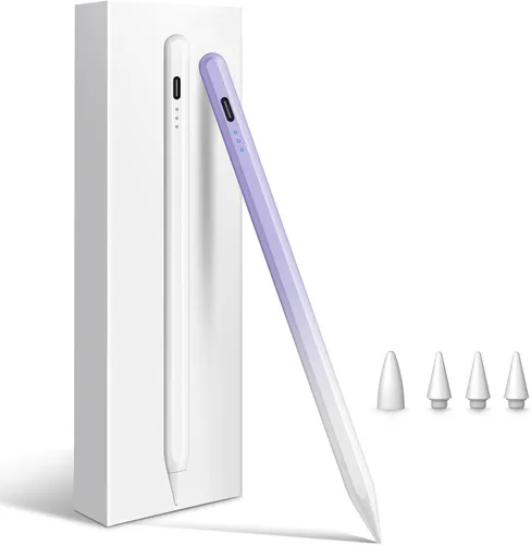 Vista 7 de Cisteen Lápiz Táctil para iPad 2025-2018 con Carga Más Rápida, Lápiz con Sensor de Inclinación Compatible con iPad 10/9/8/7/6, 11ª A16, Air 11/13