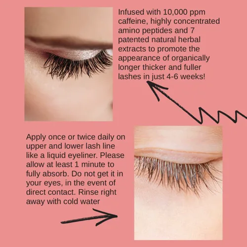 Vista 3 de MIKROGAN CAFFEINE - Suero para el crecimiento de pestañas y cejas