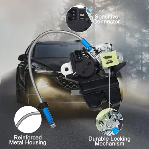 Vista 3 de SYERAL Door Lock Latch Actuator