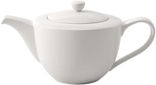 Vista 5 de Villeroy & Boch For Me - Azúcar cubierto, 10 onzas, porcelana premium, blanco