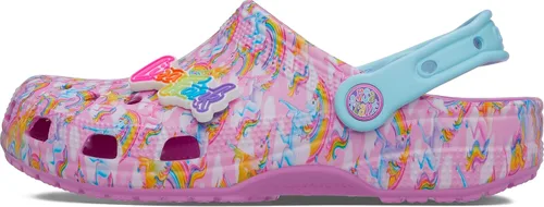 Crocs Zuecos clásicos unisex para adultos Lisa Frank