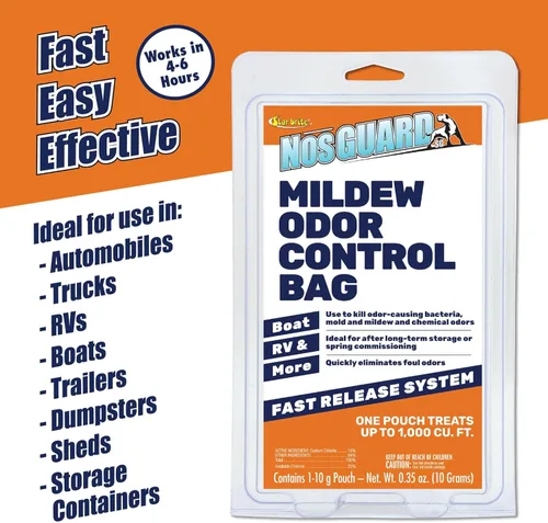 Vista 6 de STAR BRITE Control de olores de moho – Sistema de liberación rápida – Ideal para barcos, caravanas, automóviles y cabinas que salen