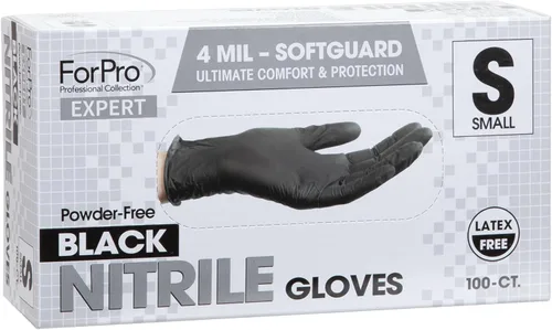 Vista 2 de ForPro Expert SoftGuard Disposable Nitrile Gloves, Ultimate Comfort & Protection, Powder-Free, Latex-Free, Non-Sterile