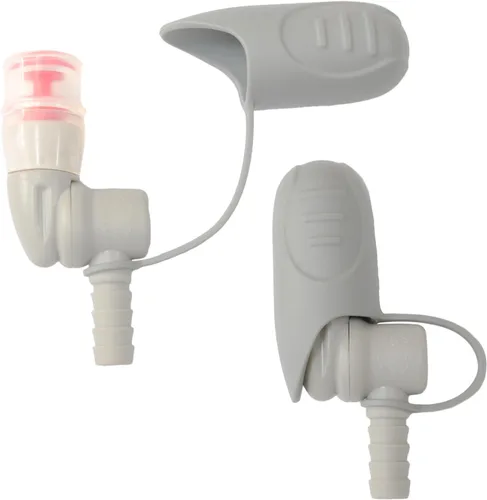 Vista 12 de Hydration Bladder Bite Valve Replacement Mouthpiece Fit for Any Water Backpack and Most Brands, with Manual Switch Valve