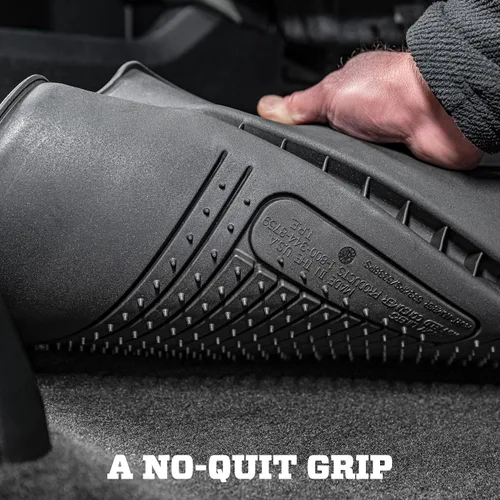 Vista 5 de Husky Liners tapetes para piso de auto delanteros y traseros.