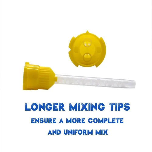 Vista 3 de Puntas de mezcla dental Impression Yellow 1:1 50 pcs