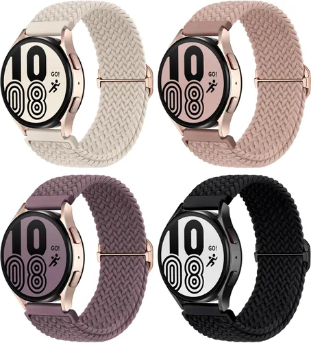 Knossen 20mm Watch Bands Compatible with Samsung Galaxy Watch 7 FE 6 5 4 40mm 44mm, Galaxy Watch 6 4 Classic, Galaxy Watch 5Pro, Galaxy Watch 3