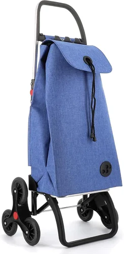 Vista 32 de ROLSER Carrito de compras plegable con ruedas Carrito personal plegable para comestibles Duradero y portátil Coral