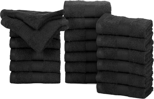 Vista 56 de Ample Decor Paquete de 10 paños de lavado con certificación Oeko Tex de 21.16 oz/m², 100% algodón, suaves, absorbentes, duraderos y lavables a