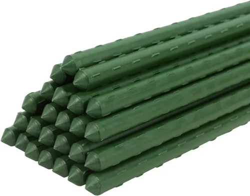 Garden Stakes - Juego de 25 estacas resistentes para plantas de tomate de 36 pulgadas y 3 pies