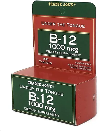 Vista 4 de Trader Joe's Under The Tongue B-12 1000 mcg Suplemento dietético, 100 tabletas