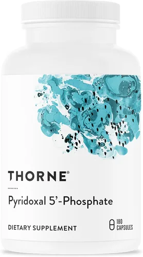 THORNE - Piridoxal 5'-Fosfato - Suplemento bioactivo de vitamina B6 (Piridoxina) para la producción de energía y síntesis de neurotransmisores* -