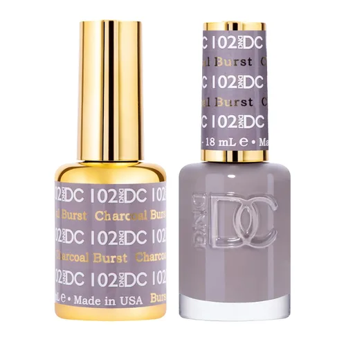 Vista 8 de DND - Juego de esmaltes de gel, colección gris, esmalte de gel UV/LED y esmalte de uñas secado al aire, dúo de esmalte a juego sin astillas, 0.5