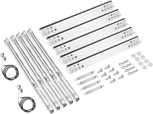 Vista 10 de Piezas de repuesto para parrilla Charbroil Performance 2 Burner 463625217, 463625219, 463673517, 463673019, 463673617, 463673619, escudo de placa