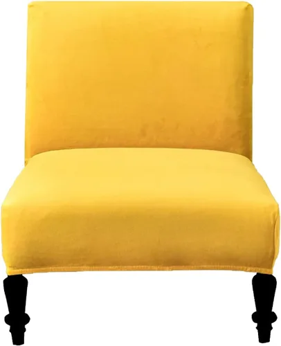 Vista 8 de Funda para Silla Sin Brazos Eco-Ancheng Desmontable Fundas para Sillas Decorativas Sin Brazos Lavables Funda para Silla Deslizante Sin Brazos Funda