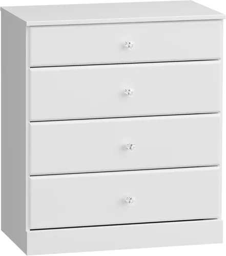 Vista 24 de Prepac Sonoma Superior - Cómoda de 5 cajones para dormitorio, cómoda espaciosa y elegante, mide 17.75 pulgadas de profundidad x 31.5 pulgadas